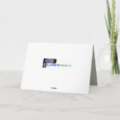 Red Cadillac Birthday Kaart (Achterkant)