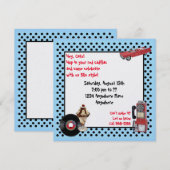 Red Cadillac Kaart (Voorkant / Achterkant)