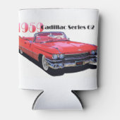 Red Cadillac Series 62 Blikjeskoeler (Voorkant)