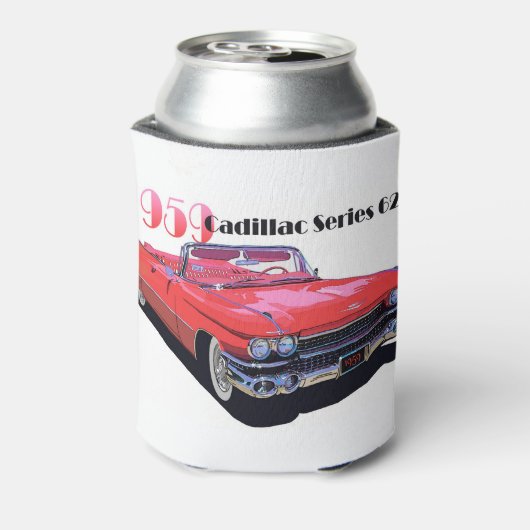 Red Cadillac Series 62 Blikjeskoeler (Blikje Achterkant)