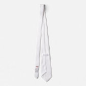 Red Caduceus Keep Calm Ik ben verpleegster Stropdas (Achterkant)