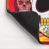 Red Calaveras Mousepad Muismat (Hoek)