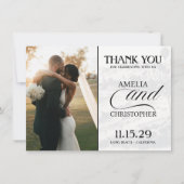 Red California Passport Bedankkaart (Voorkant)