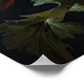 Red California Poppy Flowers Art Print Poster (Hoek)