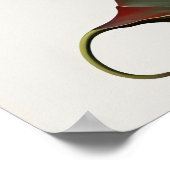 Red Calla Lilies Lily Bloemenkunst Print Poster (Hoek)