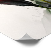 Red Calla Lilies Lily Bloemenkunst Print Poster (Hoek)