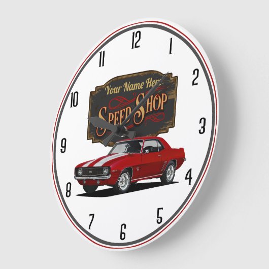 Red Camaro — Aangepaste snelheid Grote Klok (Hoek)