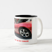 Red Camaro Tweekleurige Koffiemok (Voorkant rechts)