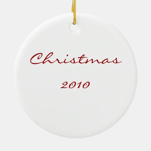 Red Camellia Ornament (Achterkant)