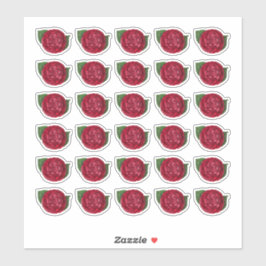 Red Camellia Sticker