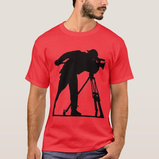 Red "Cameraman" T-shirt (Voorkant)