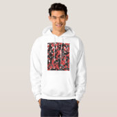 Red Camo Digital Tech Hoodie (Voorkant volledig)