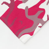 Red Camo Fleece Deken (Hoek)