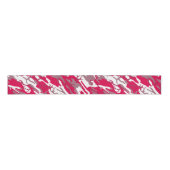 Red Camo Grosgrain Lint (Voorkant)