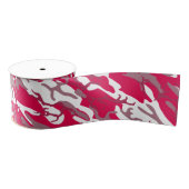 Red Camo Grosgrain Lint (Spoel)