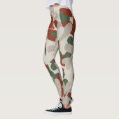 Red Camo Hearts Patterned | LEGGINGS (Links)