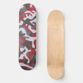 Red Camo Skateboard | Camo Skateboard (Voorkant)