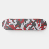 Red Camo Skateboard | Camo Skateboard (Horizontaal)