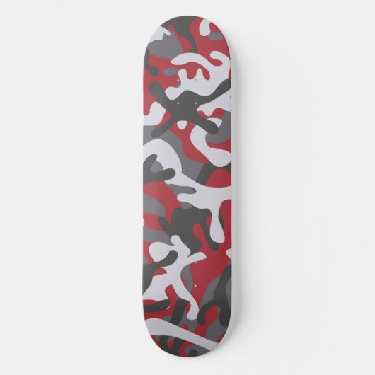 Red Camo Skateboard | Camo Skateboard (Voorkant)