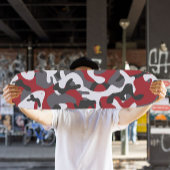 Red Camo Skateboard | Camo Skateboard