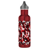 Red Camo Steel 24 oz. waterfles Waterfles (Links)