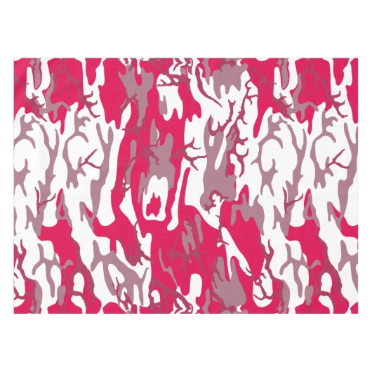 Red Camo Tafelkleed (Voorkant (Horizontaal))