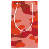 Red Camouflage Klein Cadeauzakje (Voorkant)
