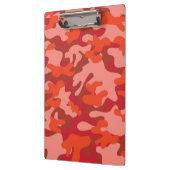 Red Camouflage Klembord (Links)