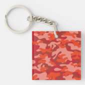 Red Camouflage Sleutelhanger (voorkant)