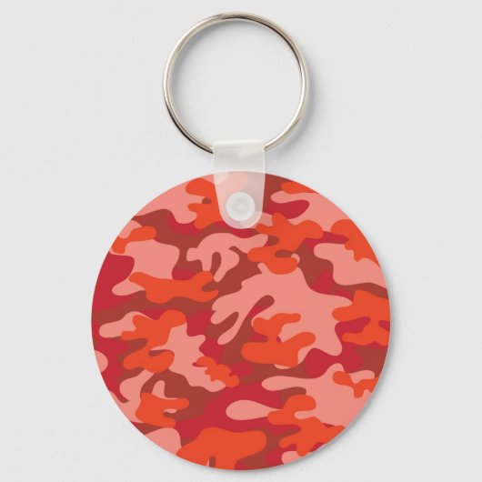 Red Camouflage Sleutelhanger (Voorkant)