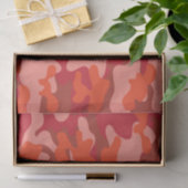 Red Camouflage Tissuepapier (Geschenk)