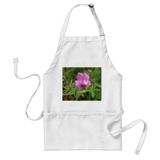 Red Campion Wildflower Apron Standaard Schort (Voorkant)