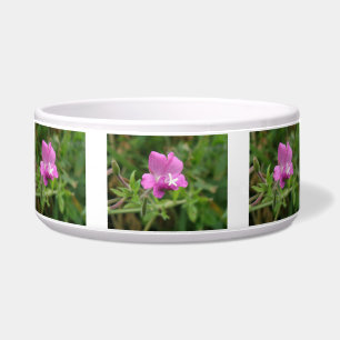 Red Campion Wildflower Dog Bowl Voerbakje