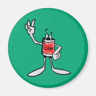 Red Can Creature Kitchen Fridge Magnet