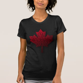 Red Canadian Maple Leaf T-shirt