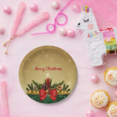 Red Candle Christmas bord (Feest)