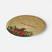Red Candle Christmas bord (Gekanteld)