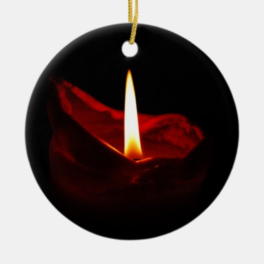 Red Candle Ornament (Voorkant)