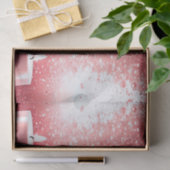 Red Candles Christmas Holiday Tissue Paper Tissuepapier (Geschenk)