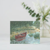 Red Canoe Briefkaart (Staand voorkant)