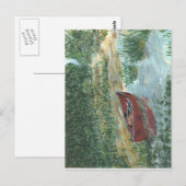 Red Canoe Briefkaart (Voorkant / Achterkant)