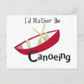 Red Canoe Briefkaart (Voorkant)