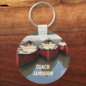 Red Canoes Coach Persoonlijke Sleutelhanger (Sleut (Voorkant)