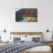 Red Canyon, Colorado Canvas Afdruk (Insitu (Slaapkamer))
