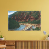 Red Canyon, Colorado Canvas Afdruk (Insitu (Woonkamer))