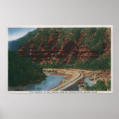 Red Canyon, Colorado Poster (Voorkant)