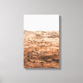 Red Canyon landschap Canvas Afdruk (Voorkant)