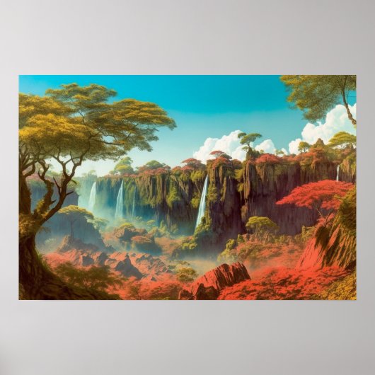 Red Canyon's Cove Poster (Voorkant)