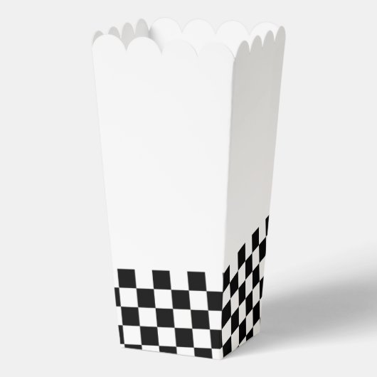 Red Car Race Baby shower Bedankdoosjes (Voorkant)