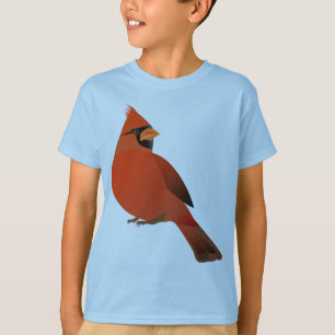 Red Cardinaal Male Bird T-shirt